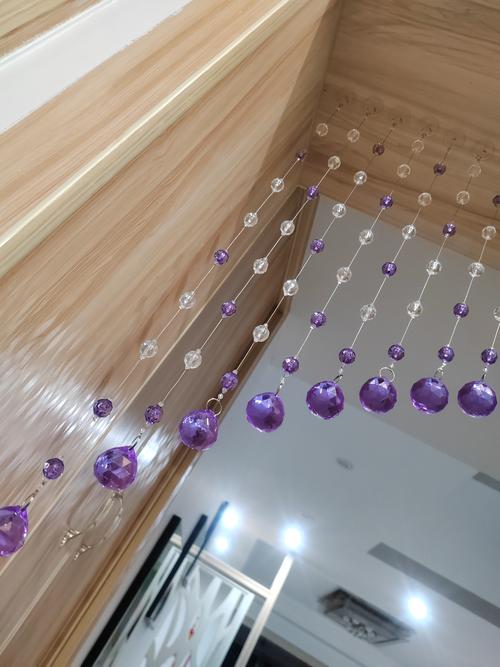 珠簾水晶隔斷簾 家居風水的點睛之筆與現(xiàn)代空間分隔藝術